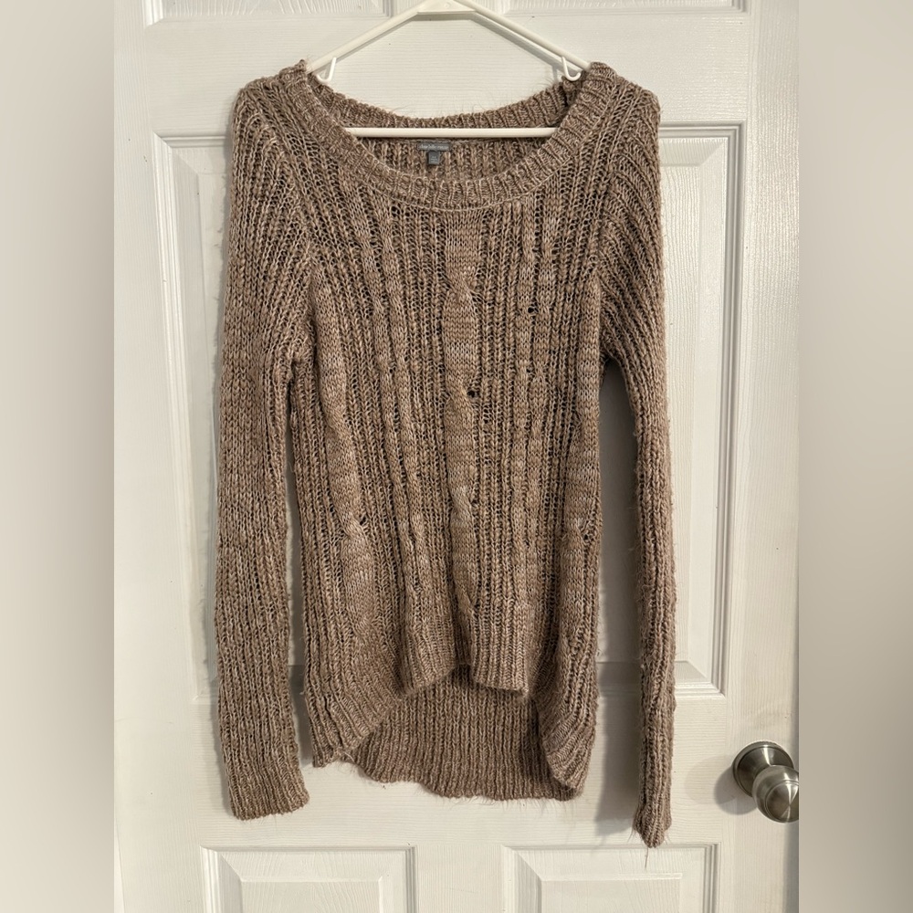 Charlotte Russe Textured Tan Sweater Size M

#0061